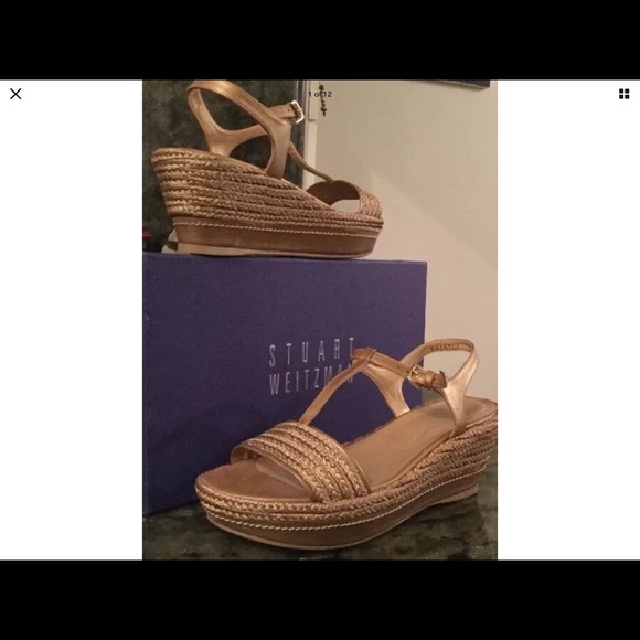 Stuart Weizmann   Wedge Shoes  US 7,5 Eu 37,5